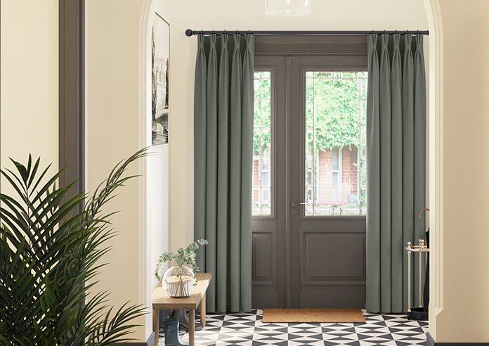 Ascot, Stone Grey - Made to Measure Curtains - Image 3